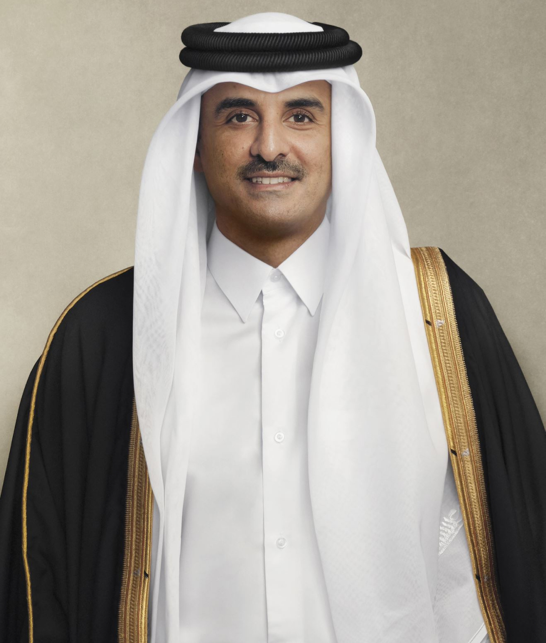 His Highness Sheikh Tamim Bin Hamad Al Thani, the Amir of the State of Qatar.